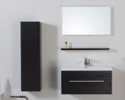 39.4" W Wall-mount Vanity Set