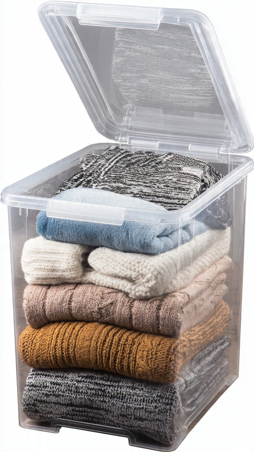Stackable Storage Bin 60L