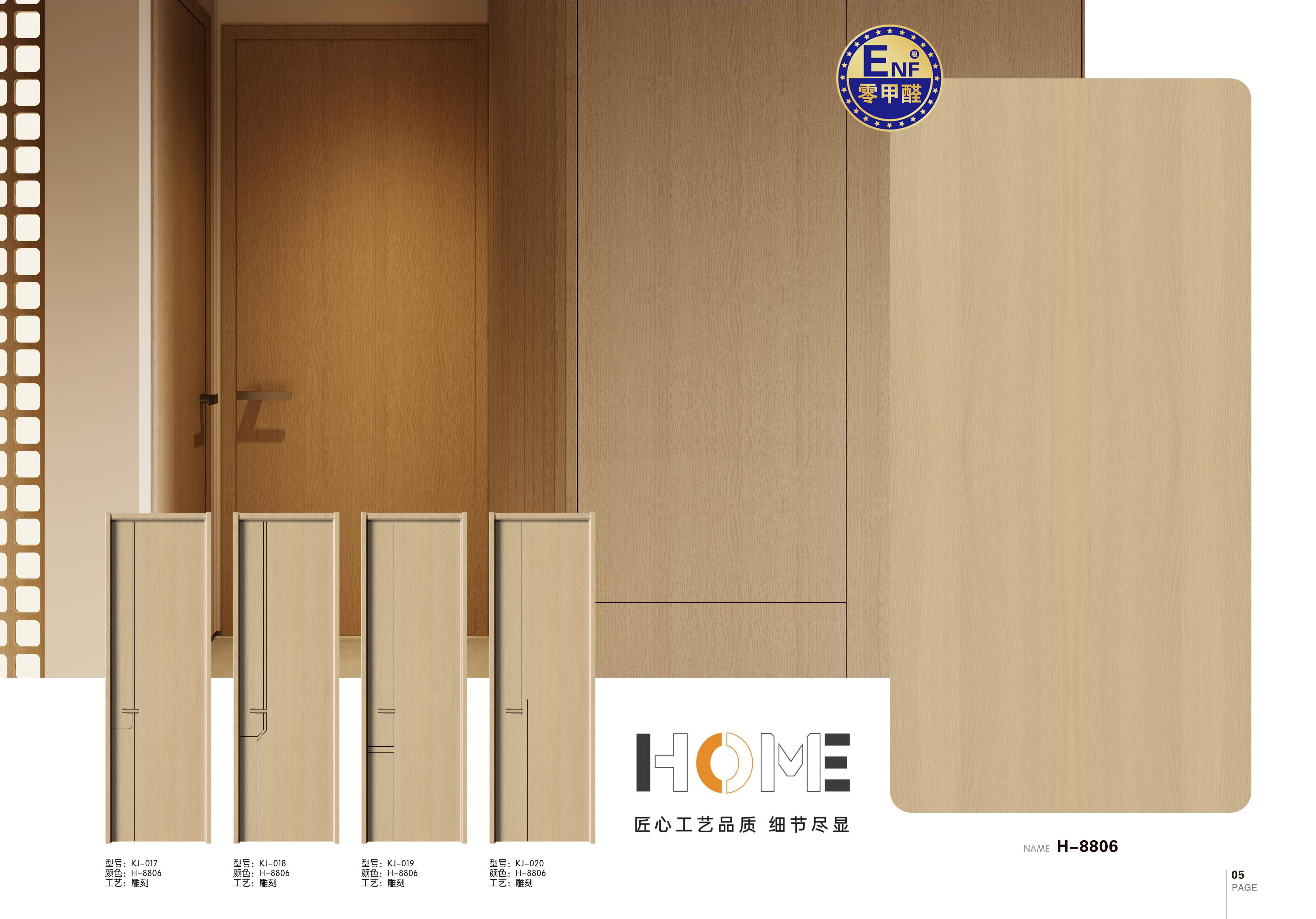 H-8806 HOME Quality Craftsmanship